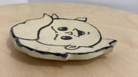【ヨシモトマメズ】豆図陶器原画 / 絵顔皿 マヂカルラブリー 野田クリスタル